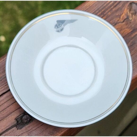 RARE Rosenthal Porcelain Panair Wing Logo Brazil Airline Demitasse Cup & Saucer - Picture 5 of 8